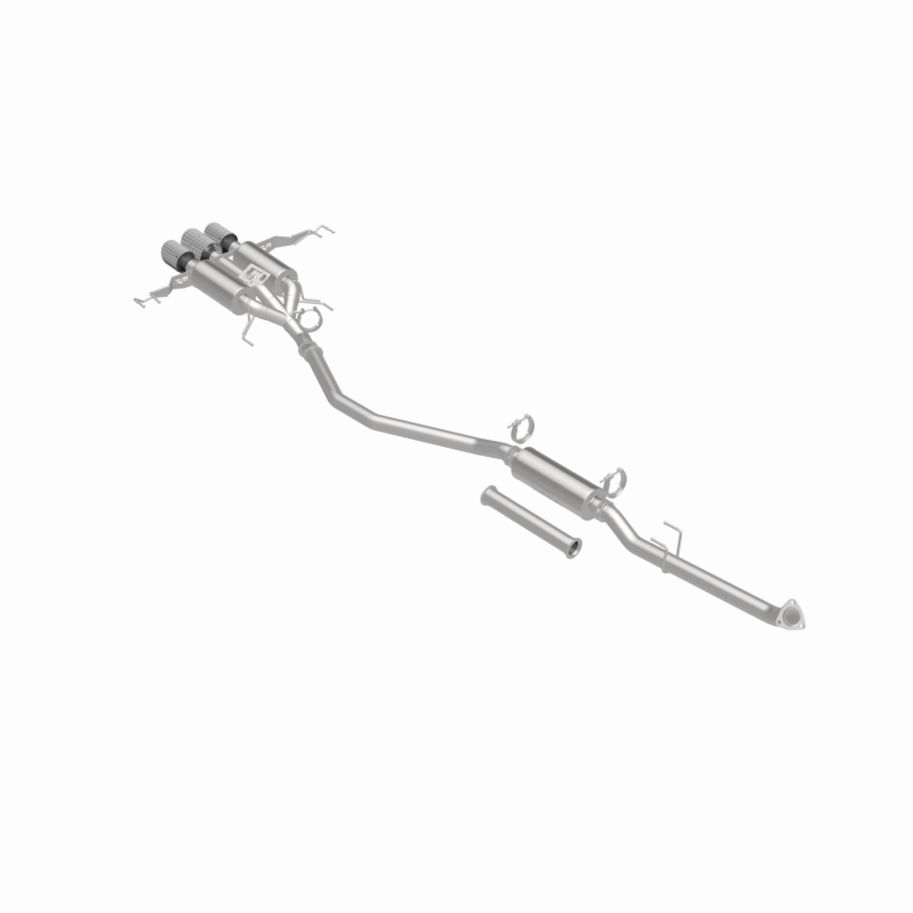 MagnaFlow 2023+ Honda Civic Type R SPEQ Series Cat-Back Perf Exhaust System w/ CF Tips - 19708 360 Degree Image Set