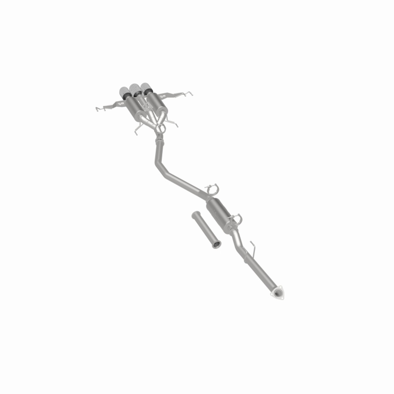 MagnaFlow 2023+ Honda Civic Type R SPEQ Series Cat-Back Perf Exhaust System w/ CF Tips - 19708 360 Degree Image Set