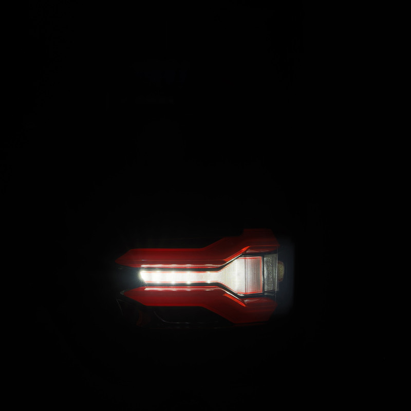 AlphaRex 21-23 Ford F-150 LUXX LED Taillights - Black Red w/ BLIS - 653050 User 5