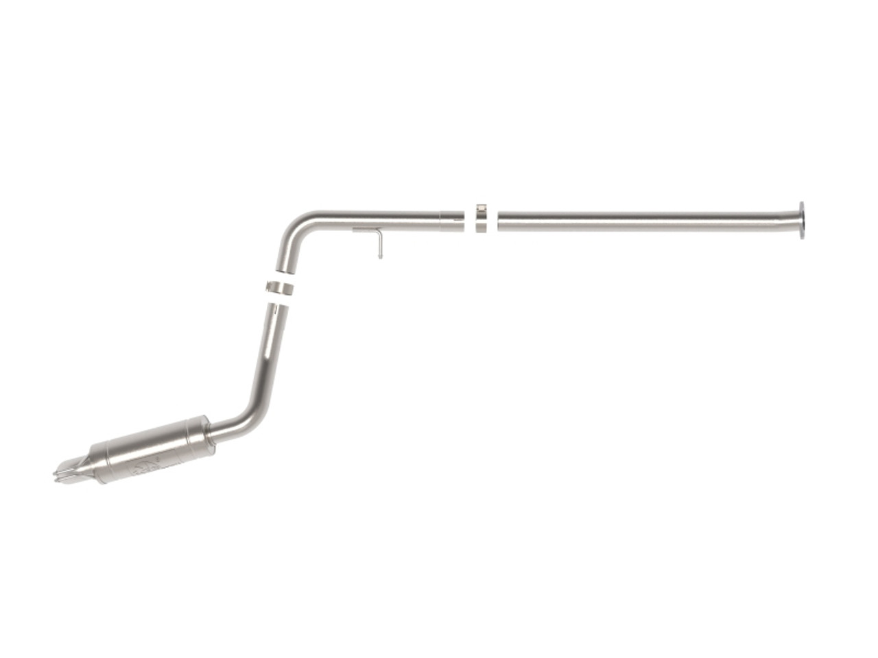aFe 21-24 Kia K5 Takeda 2.5in 304 Stainless Steel Cat-Back Exhaust System - 49-37041 Photo - Unmounted