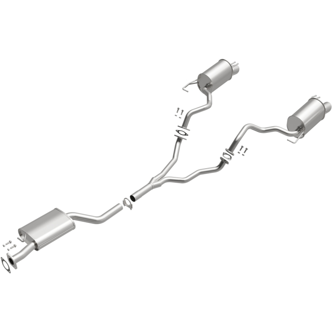 BRExhaust 07-09 Hyundai Santa Fe 3.3L Exhaust Kit - 106-0880 Photo - out of package