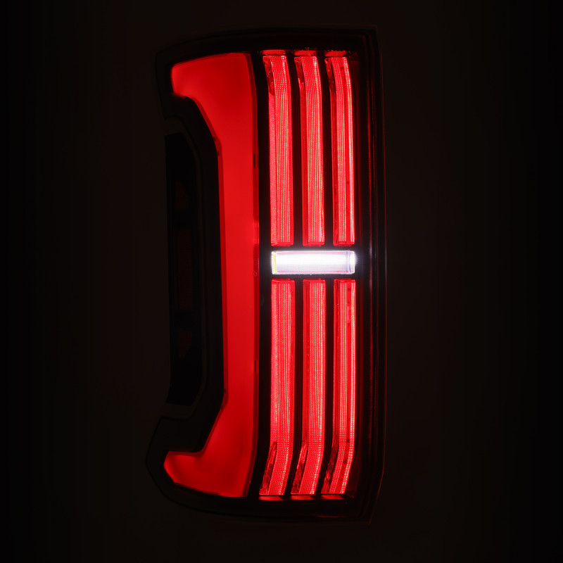 AlphaRex 24-25 Toyota Tacoma NOVA-Series LED Prismatic Tail Lights - Black Red - 679010 User 4