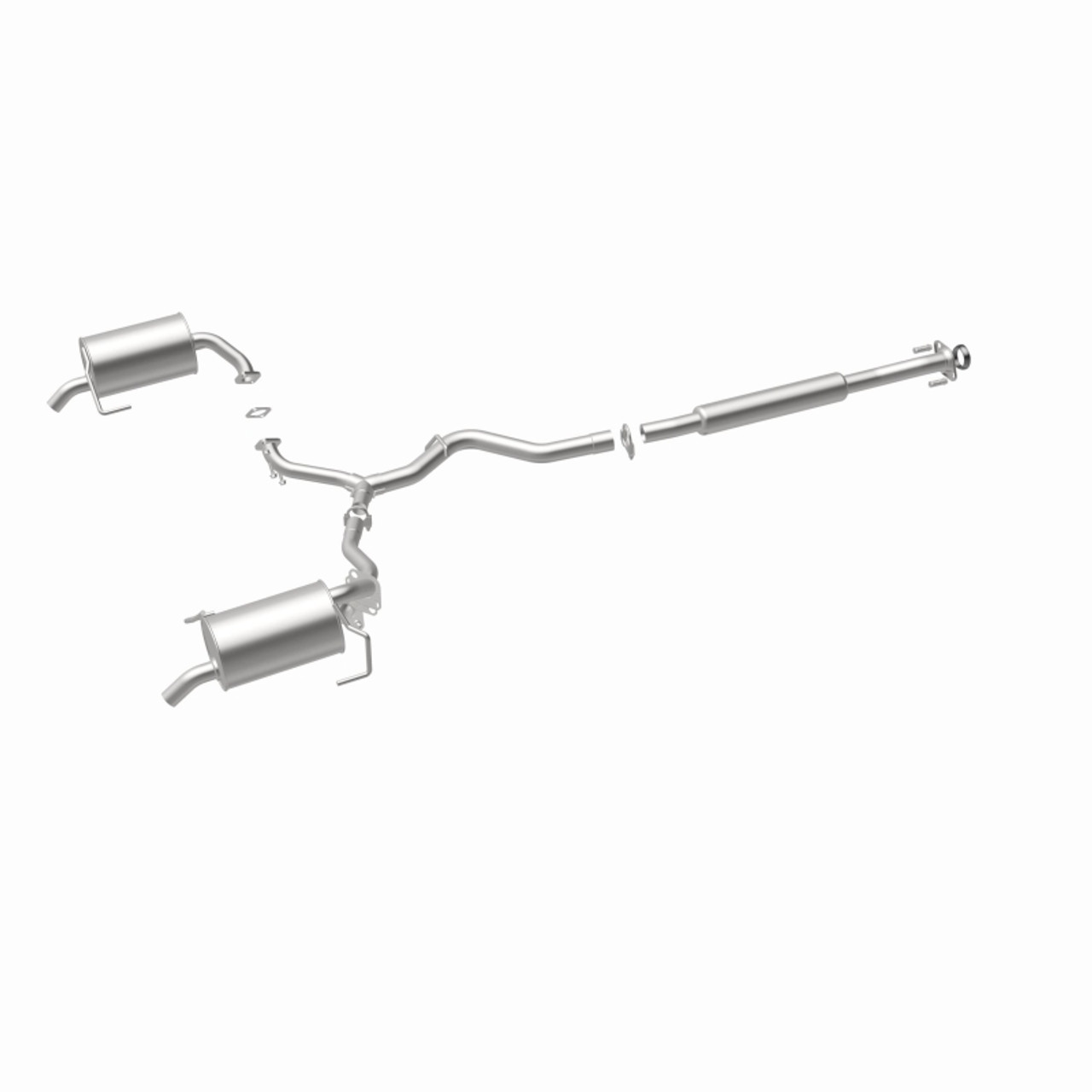 BRE Exhaust 06-09 Subaru Outback 2.5L Exhaust Kit - 106-0068 360 Degree Image Set