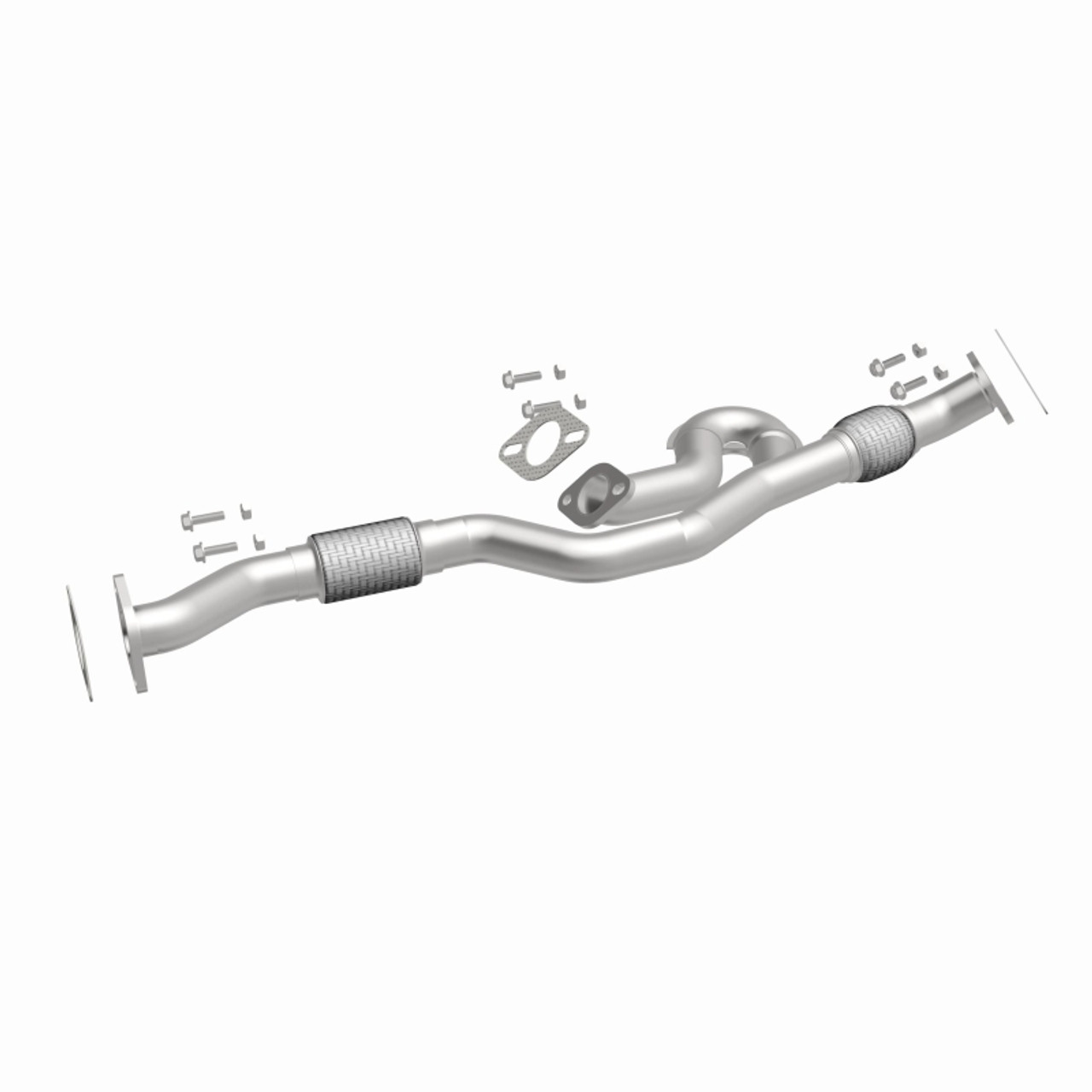 BRE Exhaust 05-10 Sportage Tucson 2.7L Front Pipe Kit - 107-0221 360 Degree Image Set