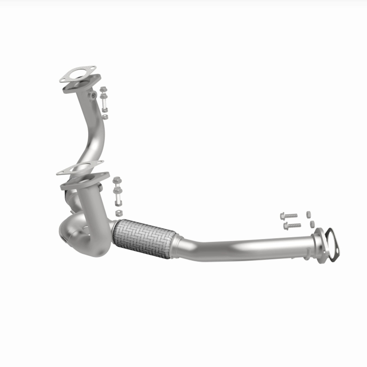 BRE Exhaust 03-06 KIA SORENTO 3.5L Front Pipe Kit - 107-0245 360 Degree Image Set