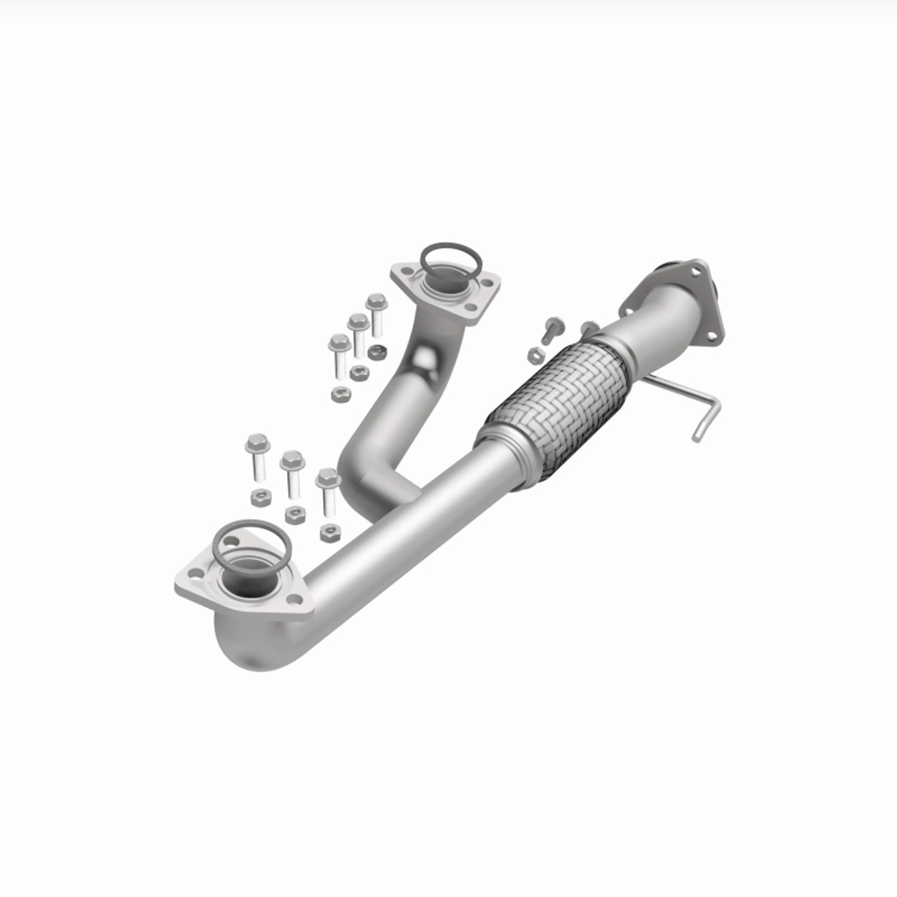 BRE Exhaust 11-13 Honda Odyssey 3.5L Front Pipe Kit - 107-0263 360 Degree Image Set