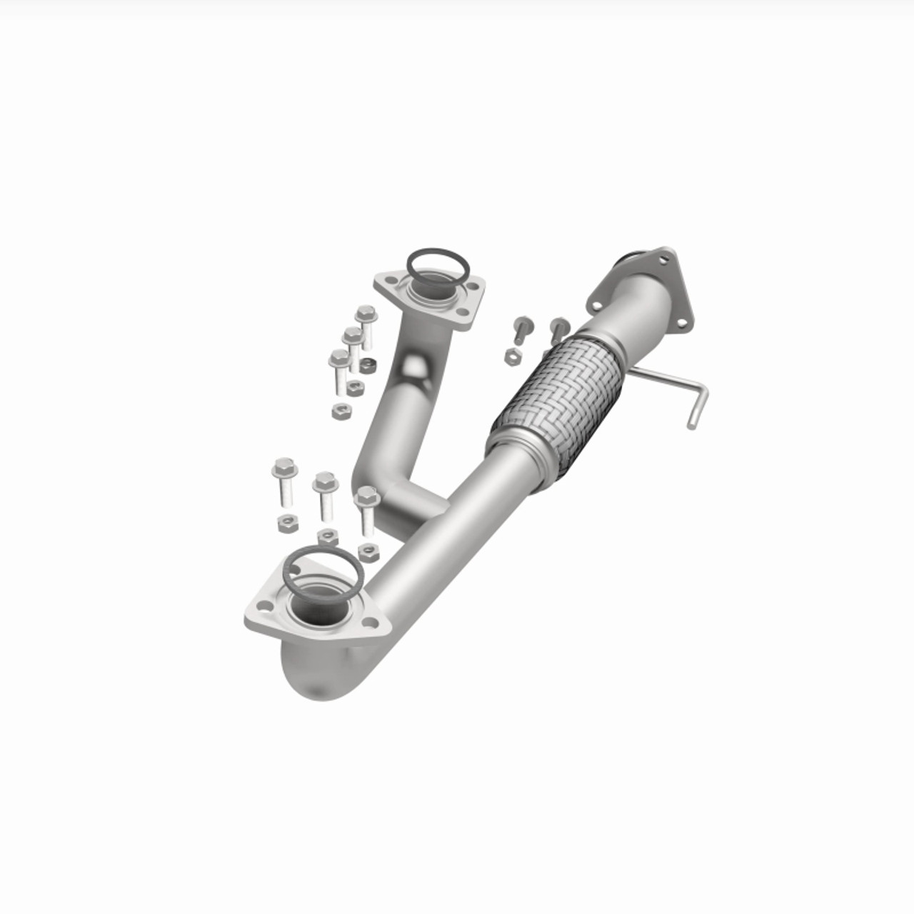 BRE Exhaust 11-13 Honda Odyssey 3.5L Front Pipe Kit - 107-0263 360 Degree Image Set