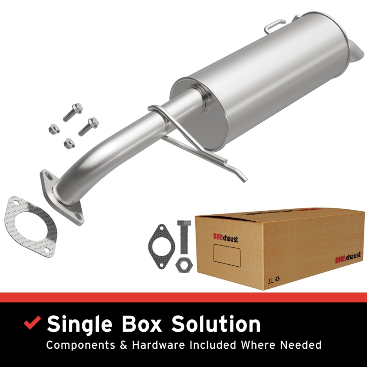 BRE Exhaust 10-11 Kia Soul 2.0L Muffler Kit - 108-0008 Photo - Primary