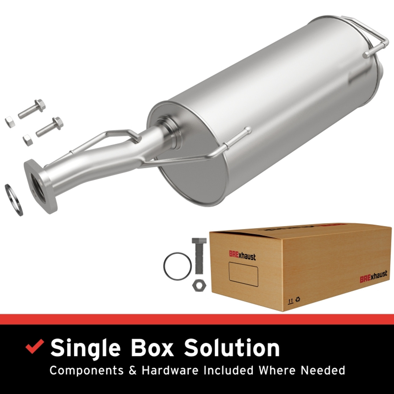 BRE Exhaust 07-12 Versa 1.8L Muffler Kit - 108-0032 Photo - Primary