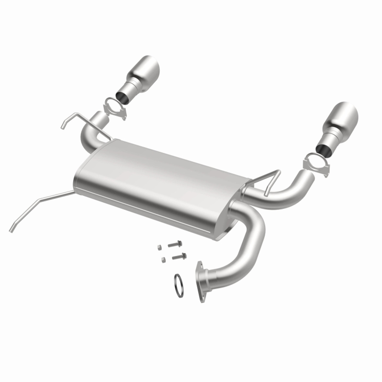 BRE Exhaust 03-08 FX35 FX45 3.5L 4.5L Muffler Kit - 108-0046 360 Degree Image Set