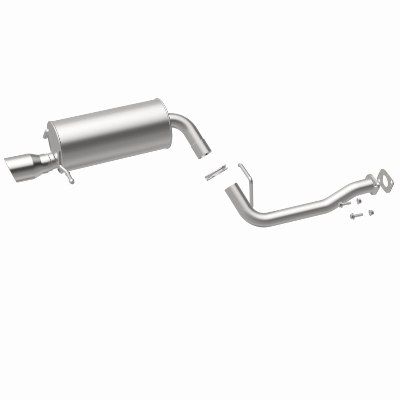 BRE Exhaust 02-08 9-2X Forester Impreza 2.0L 2.5L Muffler Kit - 108-0084 360 Degree Image Set