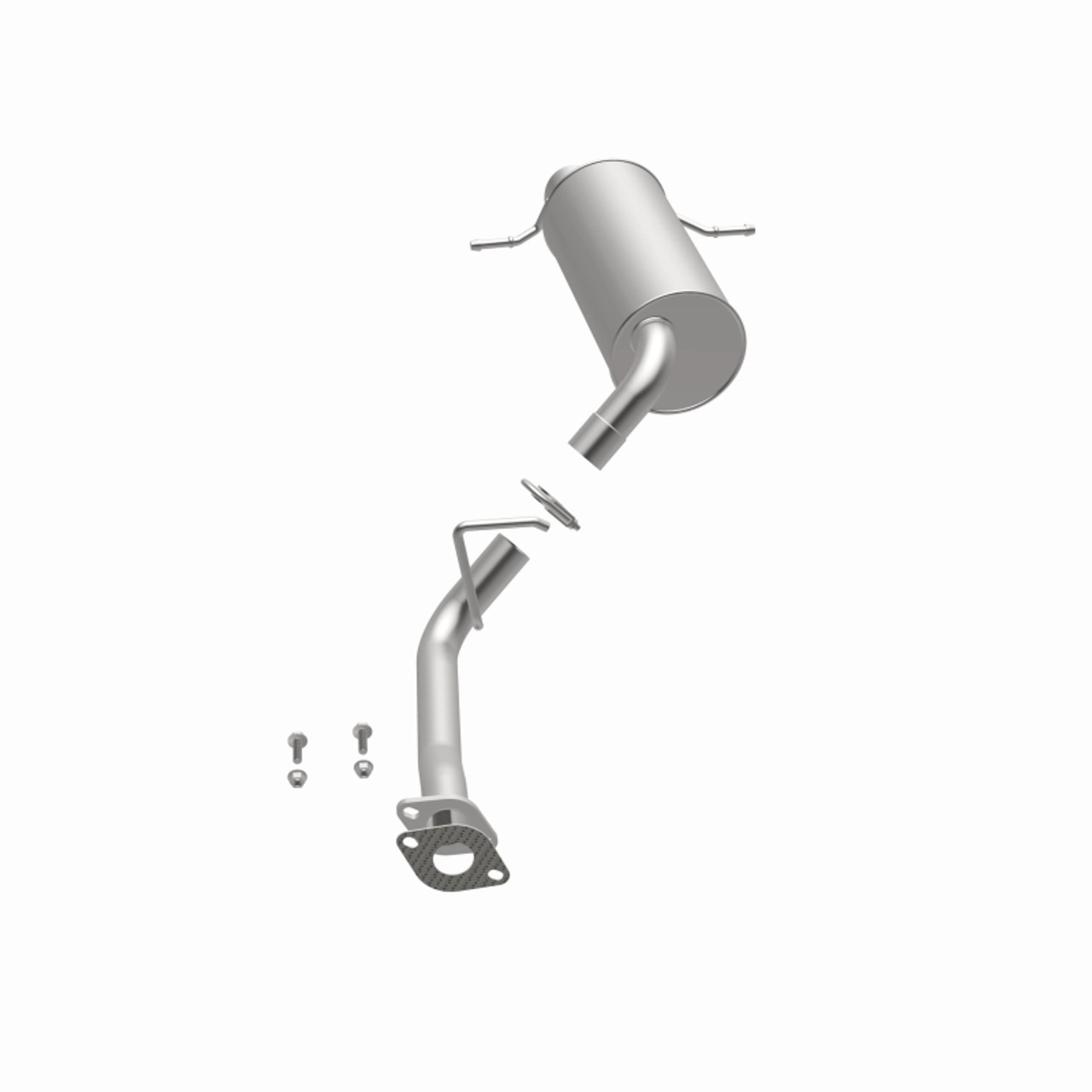 BRE Exhaust 02-08 9-2X Forester Impreza 2.0L 2.5L Muffler Kit - 108-0084 360 Degree Image Set