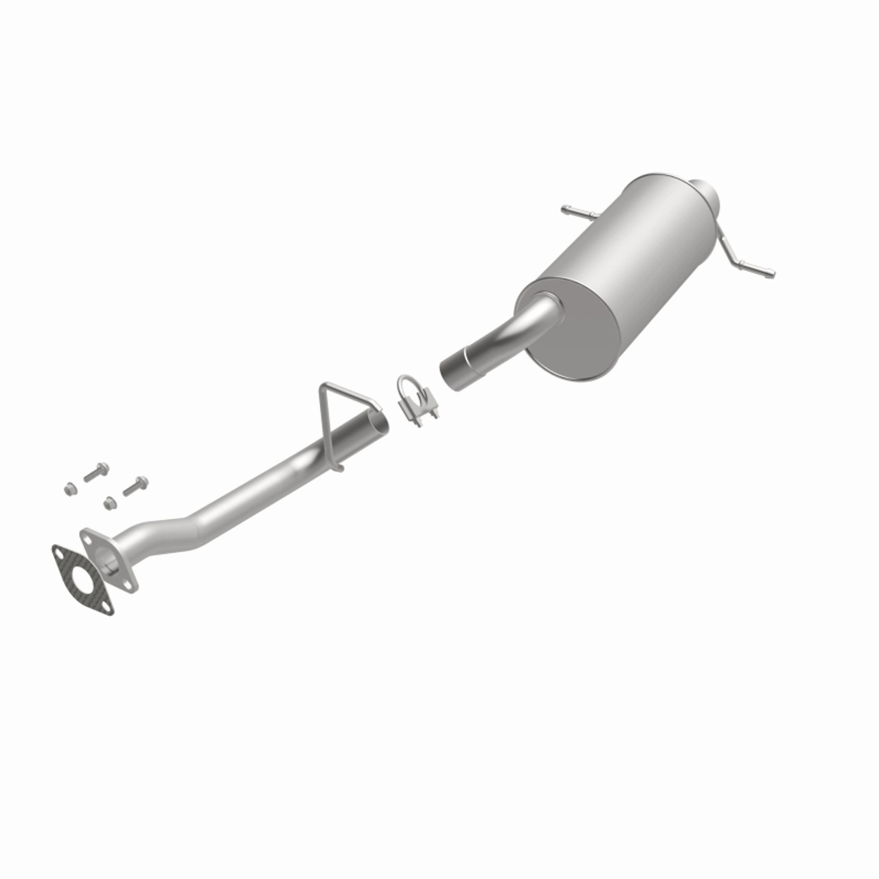 BRE Exhaust 02-08 9-2X Forester Impreza 2.0L 2.5L Muffler Kit - 108-0084 360 Degree Image Set
