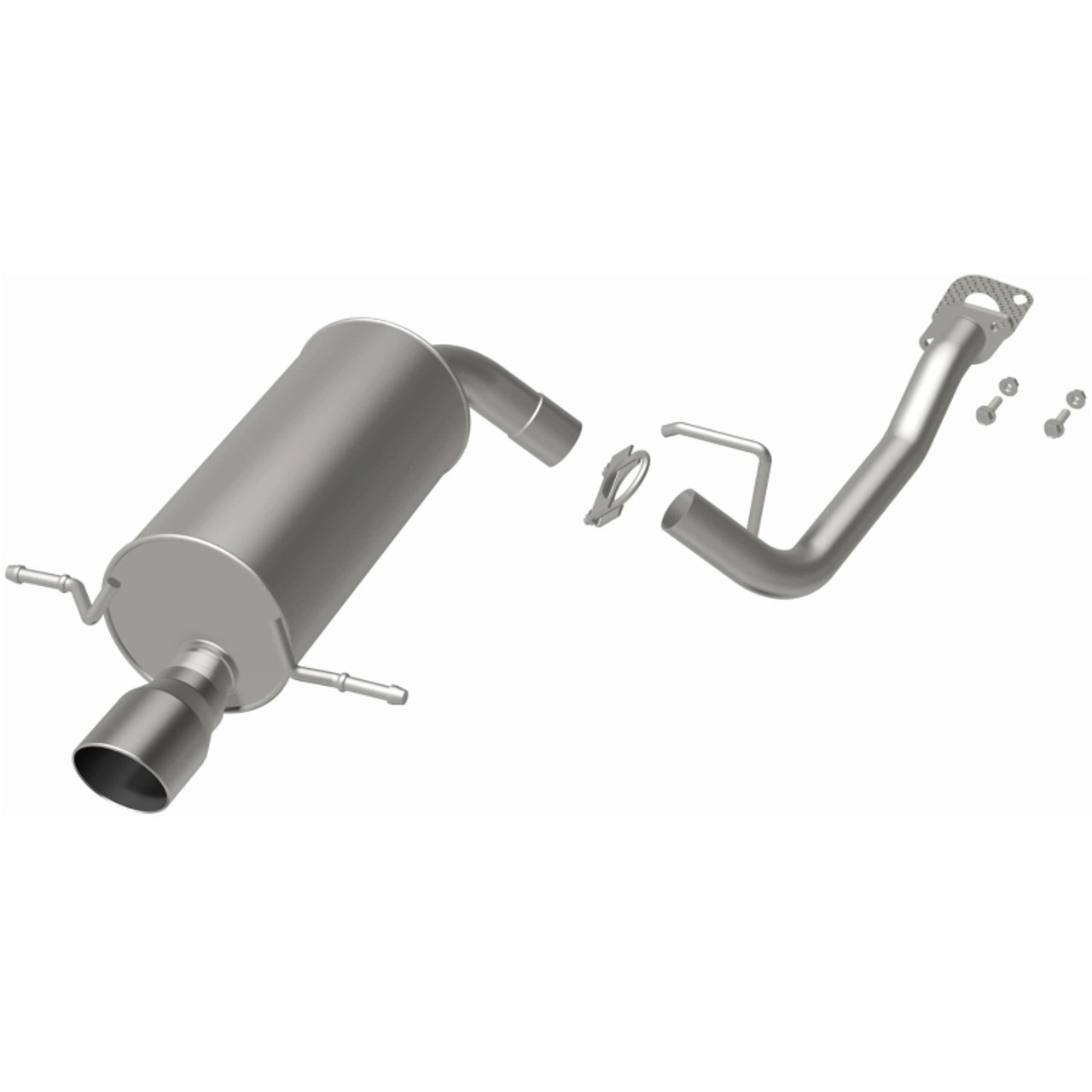 BRE Exhaust 02-08 9-2X Forester Impreza 2.0L 2.5L Muffler Kit - 108-0084 Photo - out of package