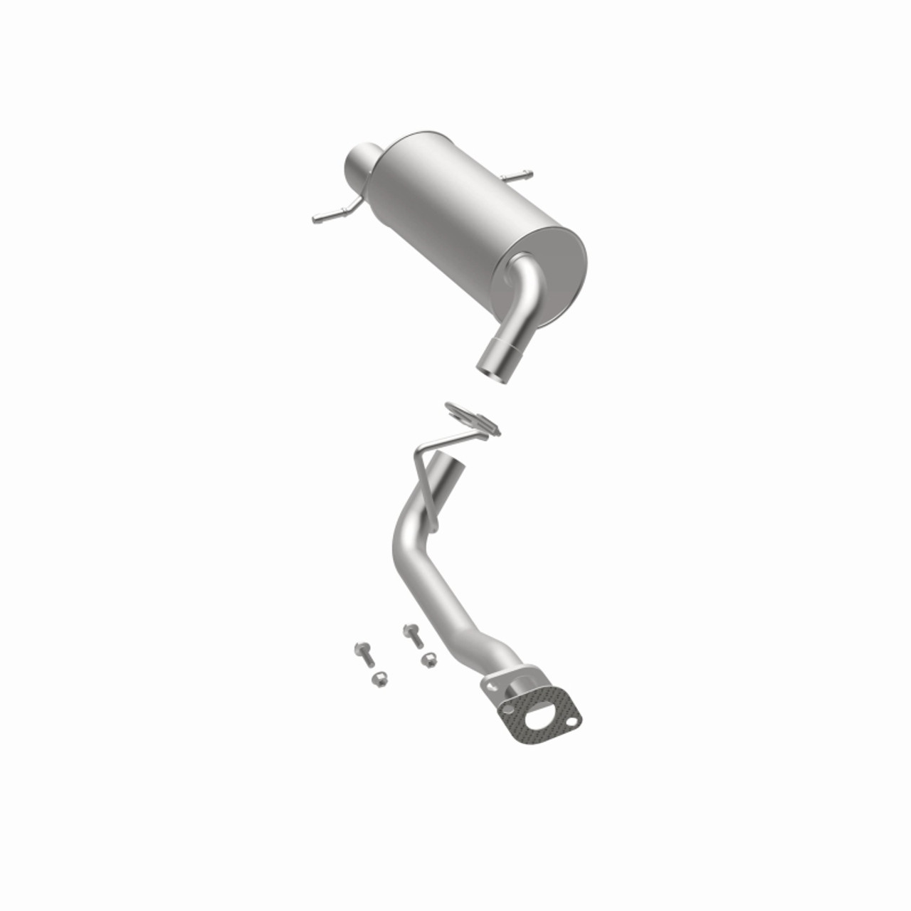 BRE Exhaust 02-08 9-2X Forester Impreza 2.0L 2.5L Muffler Kit - 108-0084 360 Degree Image Set