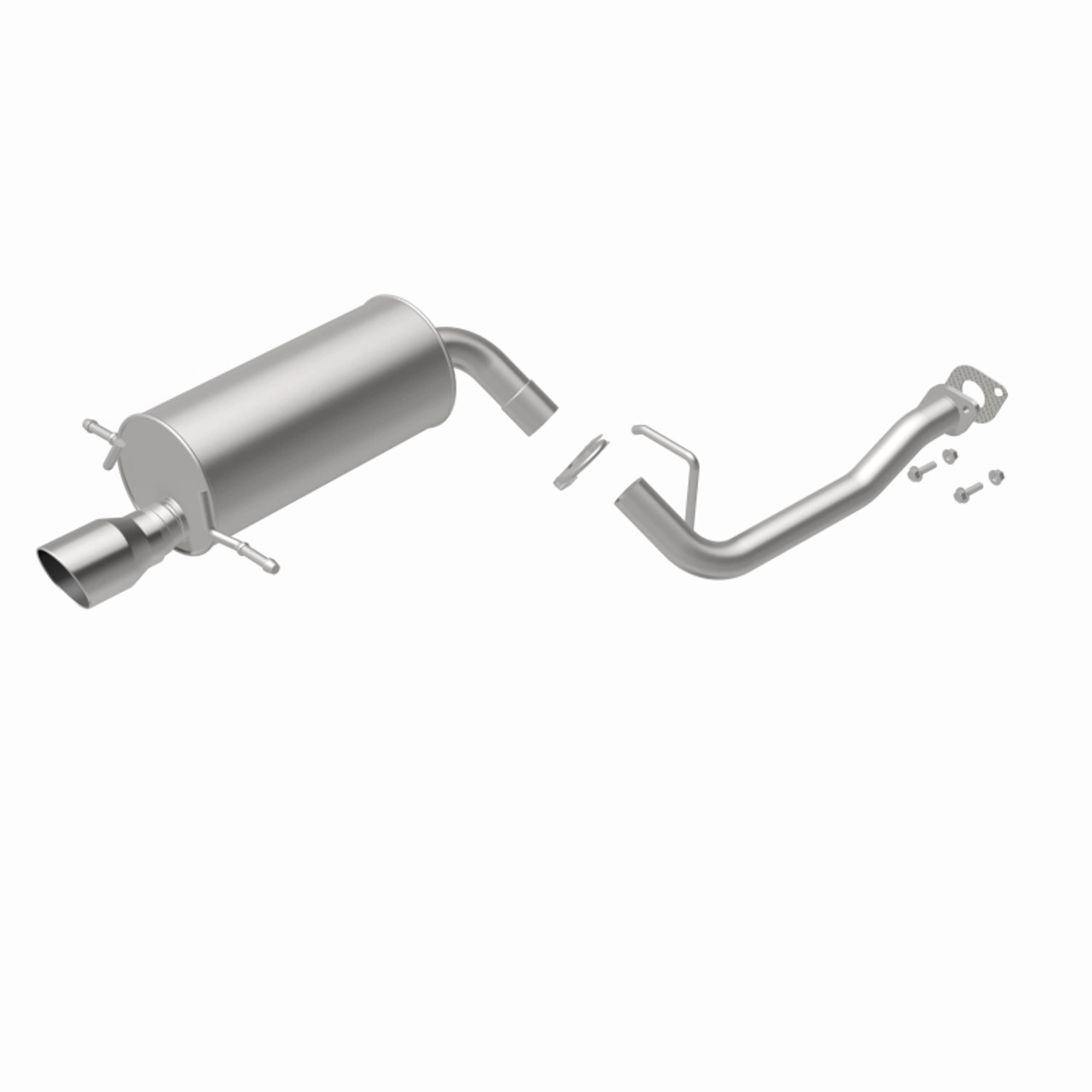 BRE Exhaust 02-08 9-2X Forester Impreza 2.0L 2.5L Muffler Kit - 108-0084 360 Degree Image Set