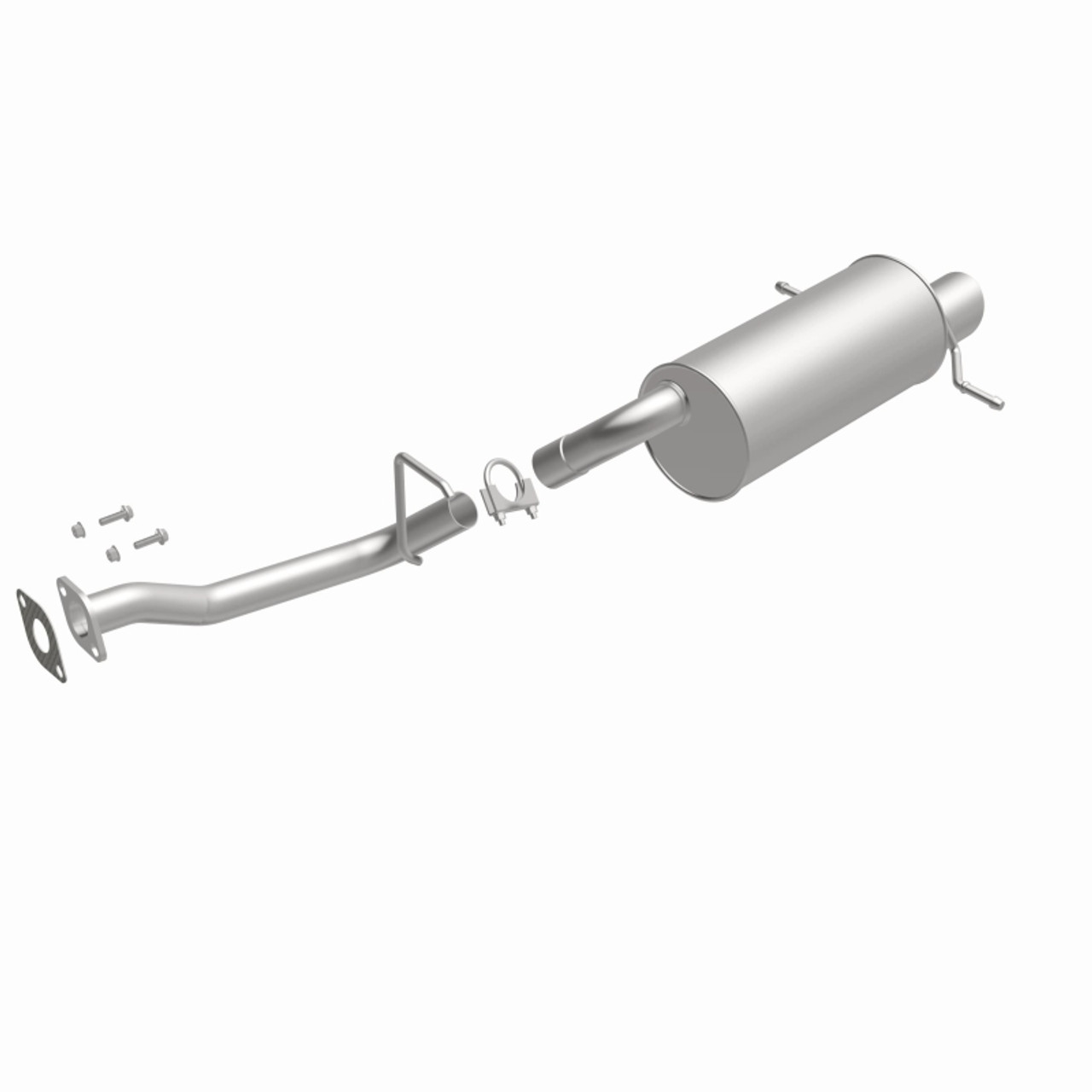 BRE Exhaust 02-08 9-2X Forester Impreza 2.0L 2.5L Muffler Kit - 108-0084 360 Degree Image Set