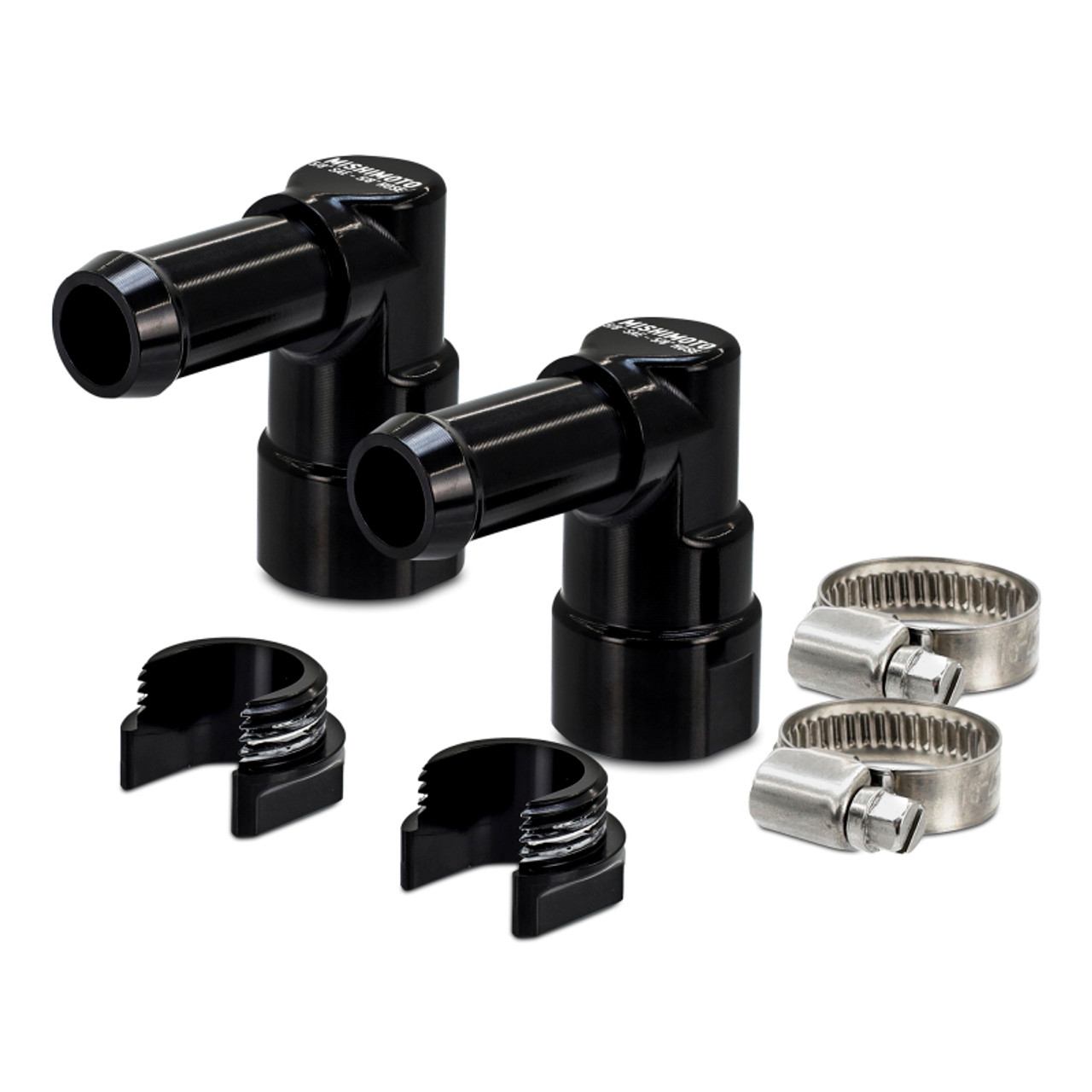 Mishimoto 2011+ Dodge Durango Heater Supply and Return Hose CNC Fitting Set - MMFT-HH-5858-90 Photo - Primary