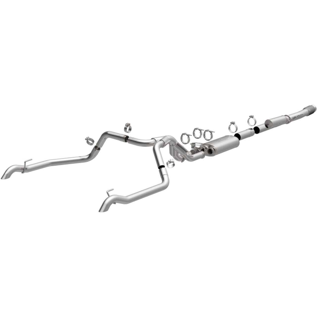 MagnaFlow 24-25 Chevrolet/GMC Silverado/Sierra 1500 ZR2/AT4X Overland Series Cat-Back Exhaust System - 19703 Photo - Primary