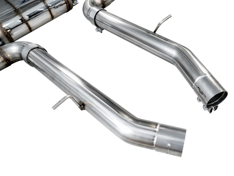 AWE Tuning 20-25 BMW X3 M/M Comp (F97) AWD SwitchPath Axle-Back Exhaust - Diamond Black Tips - 3025-43301 Photo - out of package