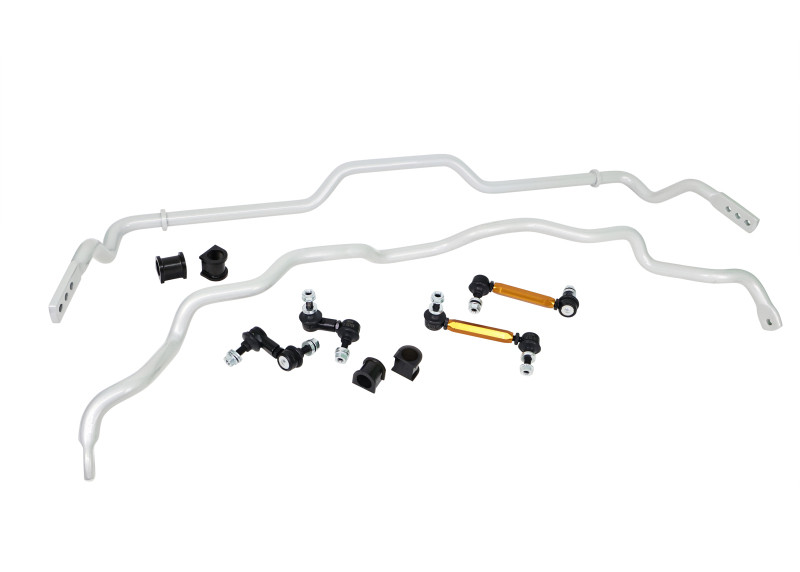 Whiteline 96-01 Mitsubishi Lancer Evolution IV/V/VI AWD Anti Sway Bar Front and Rear Vehicle Kit - BMK011 Photo - Primary
