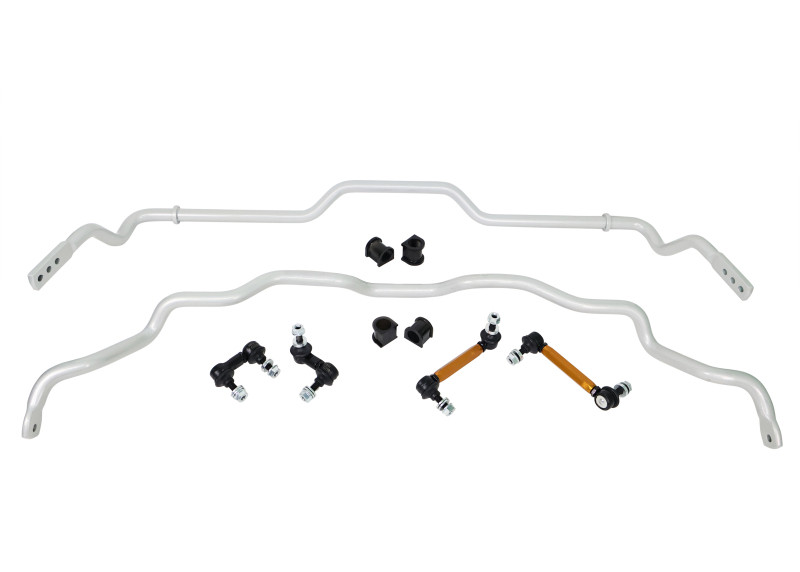 Whiteline 96-01 Mitsubishi Lancer Evolution IV/V/VI AWD Anti Sway Bar Front and Rear Vehicle Kit - BMK011 Photo - Close Up