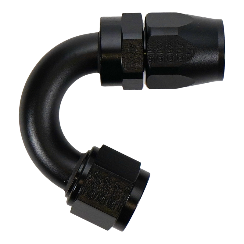 DeatschWerks 10AN Female Flare Swivel 150-degree Hose End CPE - 6-02-0832-B Photo - Primary