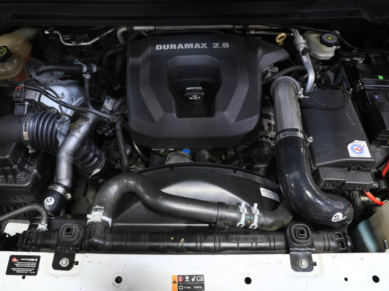 aFe 16-20 GM Colorado/Canyon L4-2.8L (td) BladeRunner 2in & 2.5in SS Hot & Cold Charge Pipe Kit - 46-20264SS Photo - Mounted