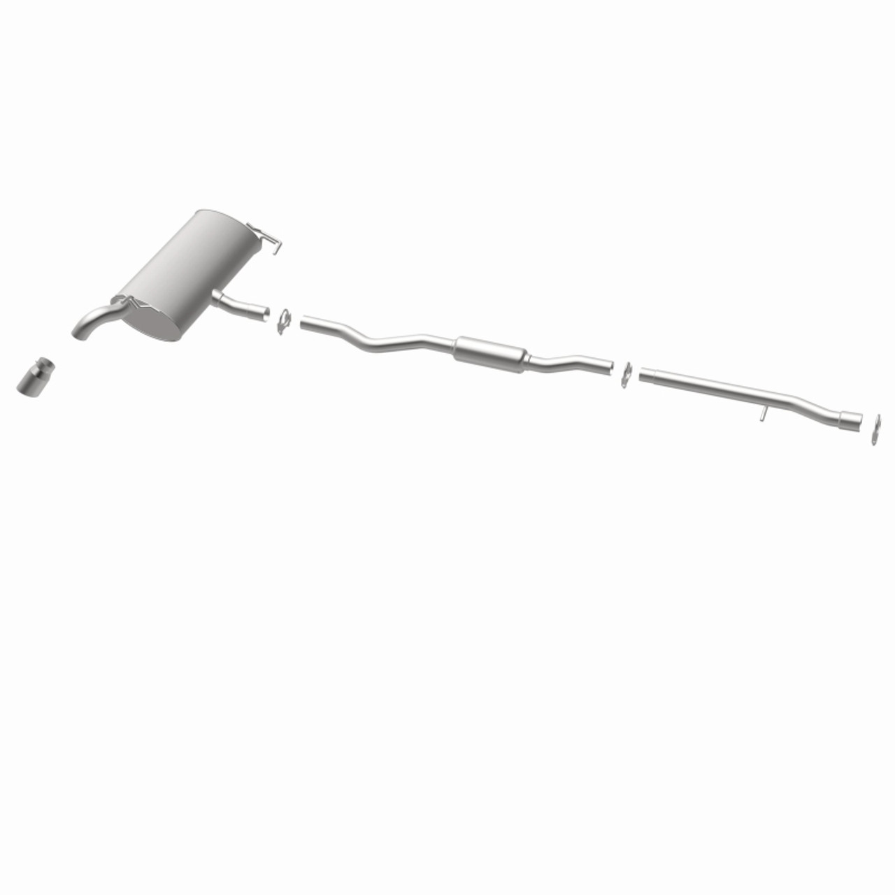 MagnaFlow BRE Exhaust Kit 07-11 Jeep Patriot Compass 2.4L - 106-0463 360 Degree Image Set