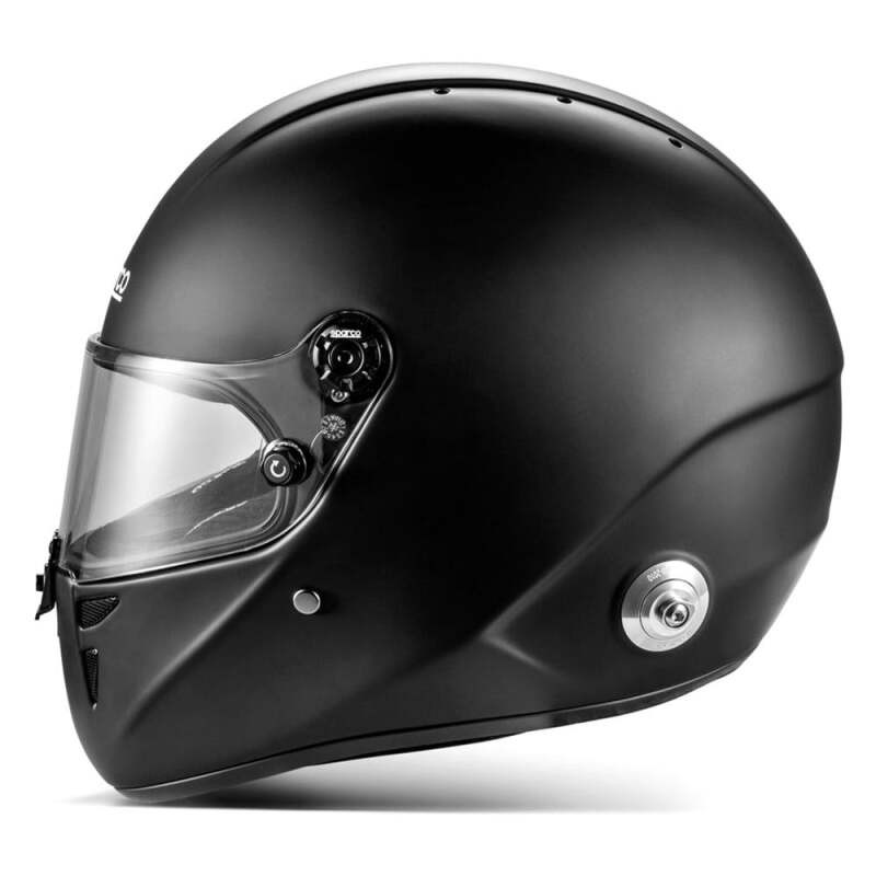SPARCO Stealth RF Helmet - Small - Matte Black/Black - BRH0007B0K0100S Photo - Close Up