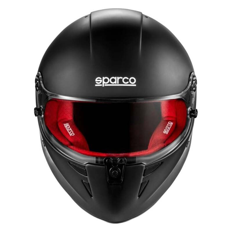 SPARCO Stealth RF Helmet - X Small - Matte Black/Red - BRH0007B0K120XS Photo - Primary
