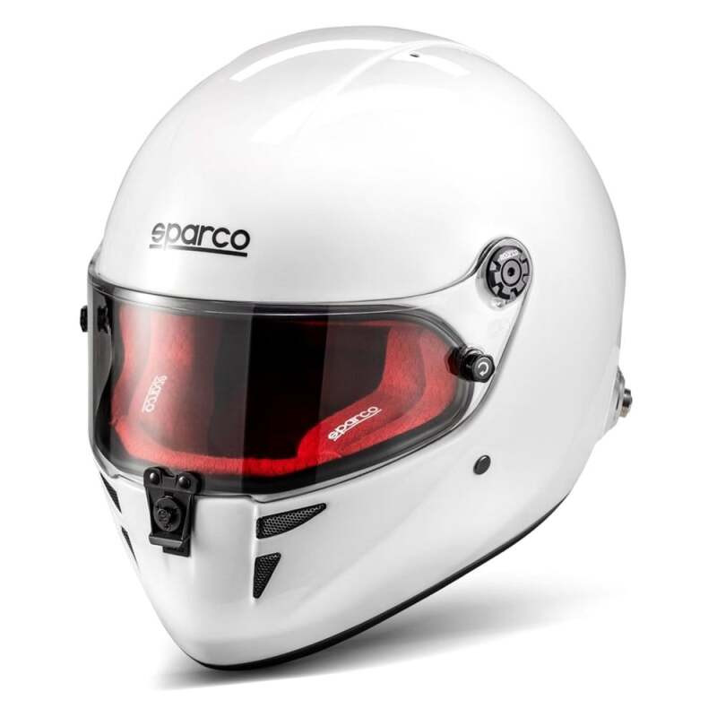 SPARCO Stealth RF Helmet - XX Large - White/Red - BRH0007B0W092XL Photo - Primary