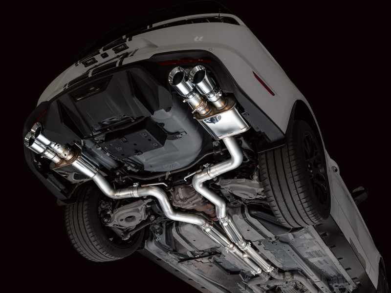 AWE Tuning 18-23 S550 Mustang GT SwitchPath Exhaust - Chrome Silver Tips - 3025-42550 Photo - Mounted