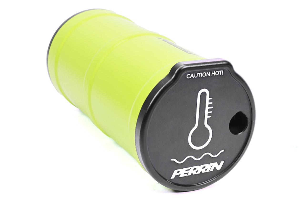 Perrin 13-25 Subaru BRZ / 04-21 Subaru STI / 02-25 Subaru WRX Coolant Overflow Tank - Neon Yellow - ASM-ENG-505NY User 1