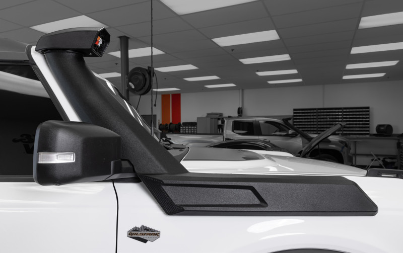 K&N 21-23 Ford Bronco 2.3L/2.7L Elevated Intake Kit (Snorkel) - 63-8002 Photo - Mounted