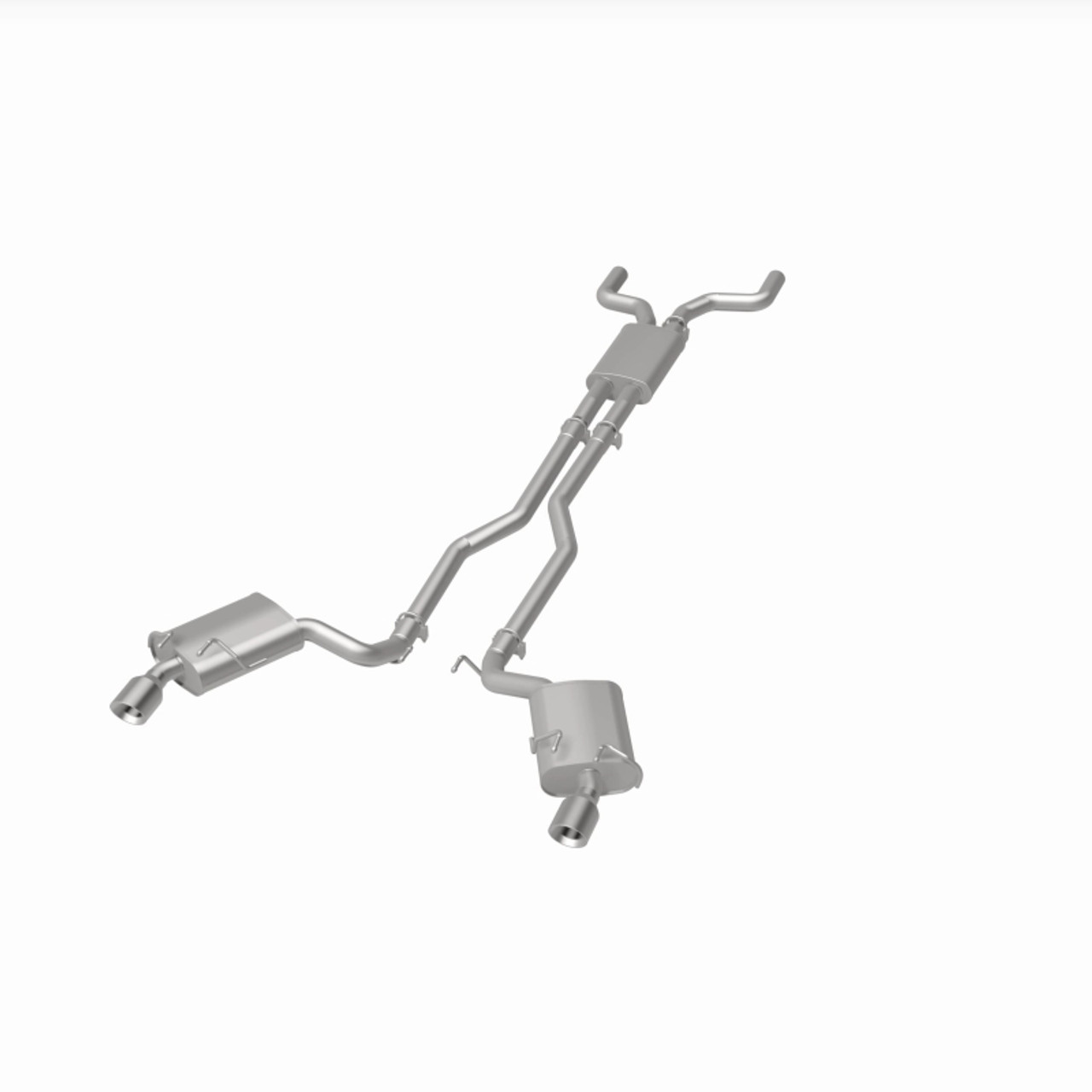 BRExhaust 10-13 Chevrolet Camaro 6.2L Direct-Fit Replacement Exhaust System - 106-0986 360 Degree Image Set