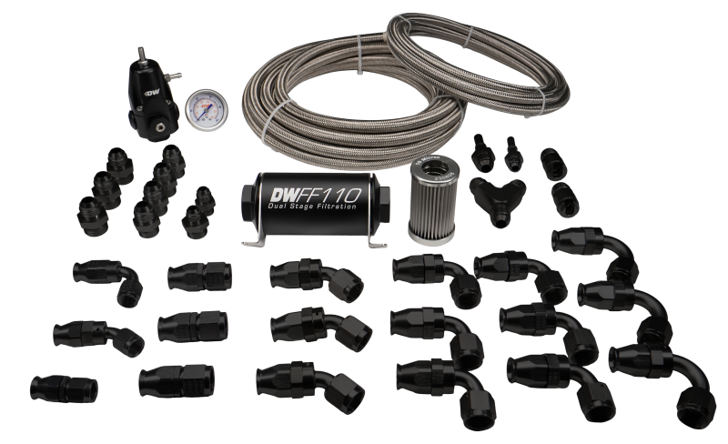 DeatschWerks A90 Supra / BMW M3/M4 X Module PTFE Return Plumbing kit - 6-627 Photo - Primary