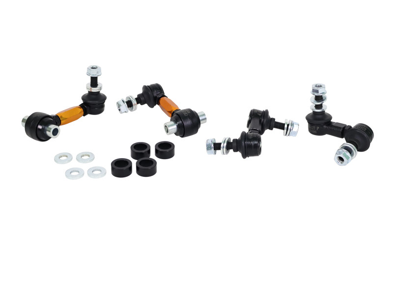 Whiteline 12-16 Subaru WRX STI Adjustable Sway Bar Vehicle Link Kit - KLC262 Photo - out of package