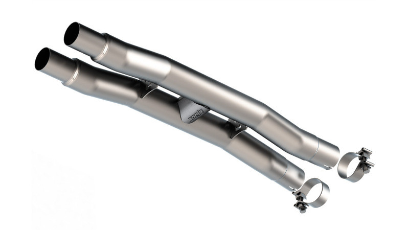 Borla 15-23 Ford Mustang GT H-Pipe 2.75in OE Resonator Replacement - 60752 Photo - Primary