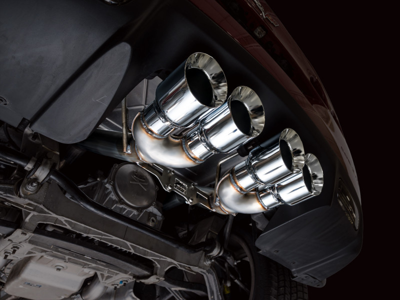 AWE Tuning 05-07 C6 Chevrolet Corvette 6.0L Track Edition Axle-Back Exhaust w/ Chrome Silver Tips - 3020-42660 Photo - Mounted