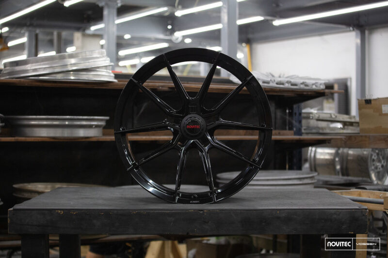 Vossen x Novitec NF10 21x12 ET:20 Gloss Black Ferrari SF90 Rear Wheel - F-AFP-46-F01-C25 Photo - Primary