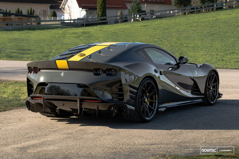 Vossen x Novitec NF10 21x10 ET:32 Gloss Black Ferrari 812 Superfast / GTS Front Wheel - F-AFP-63-F01-C25 Photo - Primary