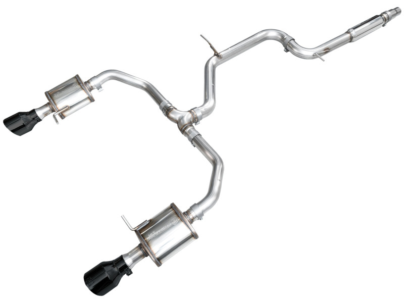 AWE Tuning 22-25 Volkswagen Jetta GLI Touring Edition Exhaust - Diamond Black Tips - 3015-33275 Photo - Primary