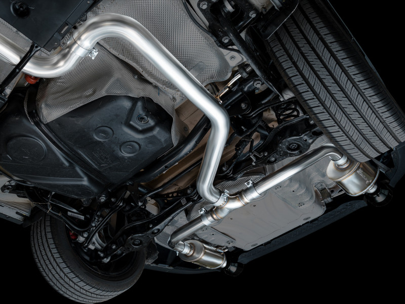 AWE Tuning 22-25 Volkswagen Jetta GLI Touring Edition Exhaust - Diamond Black Tips - 3015-33275 Photo - Mounted