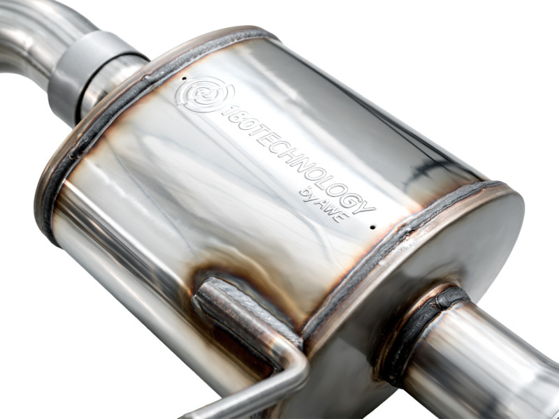 AWE Tuning 22-25 Volkswagen Jetta GLI Touring Edition Exhaust - Diamond Black Tips - 3015-33275 Photo - out of package