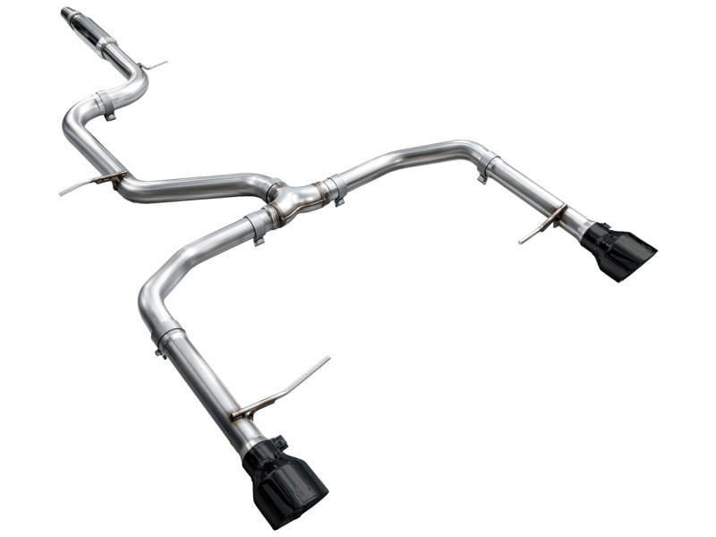 AWE Tuning 22-25 Volkswagen Jetta GLI Track Edition Exhaust - Diamond Black Tips - 3020-33275 Photo - out of package