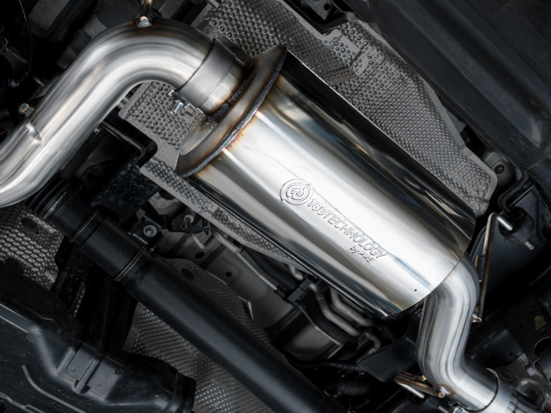 AWE Tuning 2024+ Toyota Land Cruiser / 2025+ Toyota 4Runner 0FG Cat-Back Exhaust w/ BashGuard - 3015-28056 Photo - Mounted