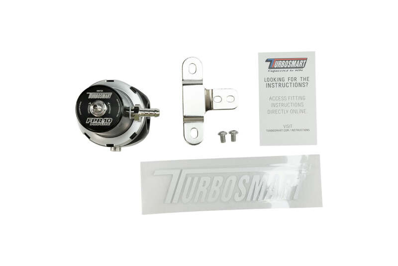 Turbosmart FPR10 Pro-Lite Fuel Pressure Regulator - Black - TS-0404-1442 Photo - Close Up