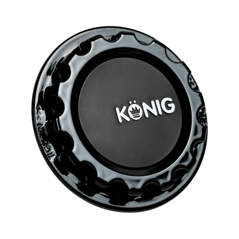 Konig MRK1 Gloss Black Gear Cap w/ Logo - CAPMRK1B User 1