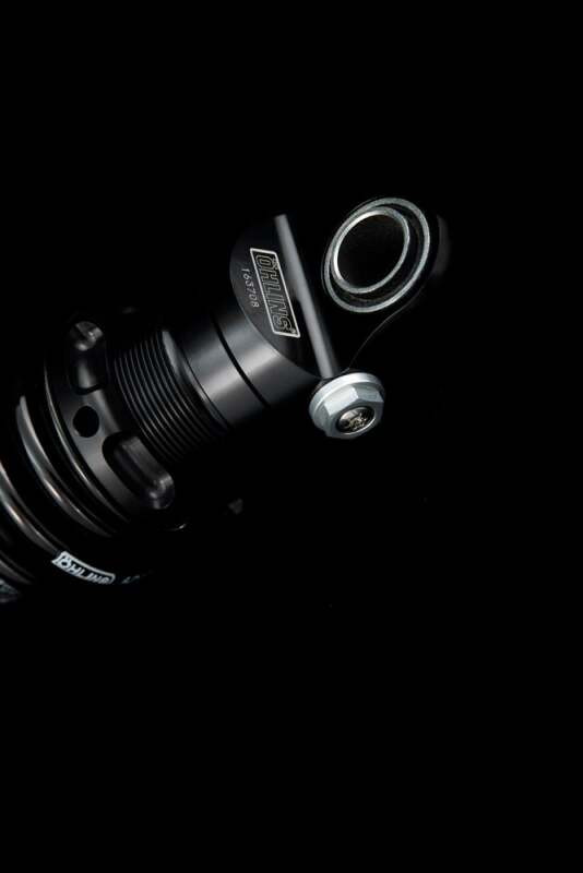 Ohlins 90-22 Harley-Davidson FL Touring STX 36 Blackline Shock Absorber - HD 773 Photo - Close Up